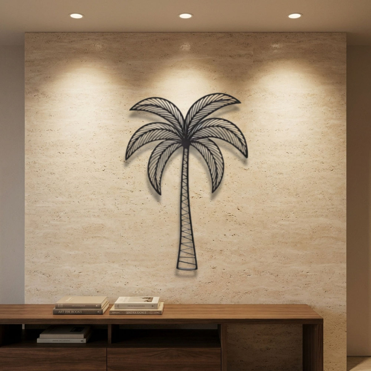 Palm Tree metal wall art – image 1