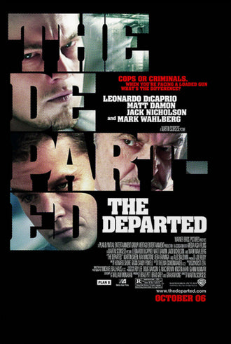 The Departed 2006 Traditional Film Print - Heritage Movie Wall Décor Poster for Home Decor and Movie Lovers