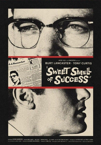 Sweet Smell of Success Retro Movie Wall Poster Wall Print