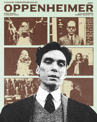 Oppenheimer 2023 Heritage Movie Décor Poster Wall Print