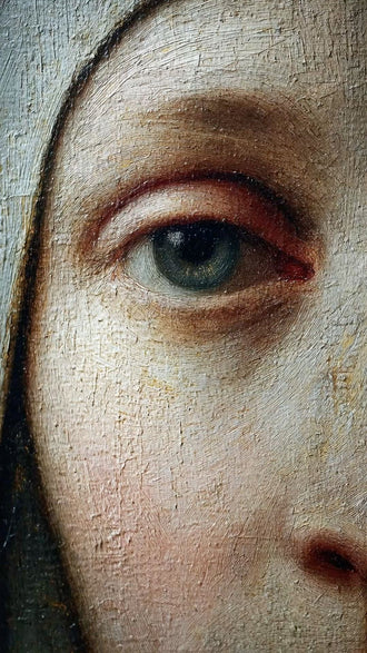 Close Up Painted Eye Aesthetic Wall Poster Print