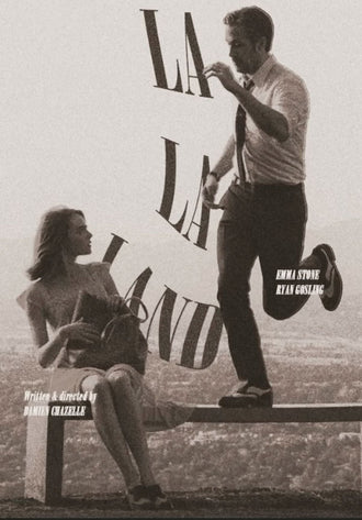 La La Land Nostalgic Movie Wall Poster Wall Décor