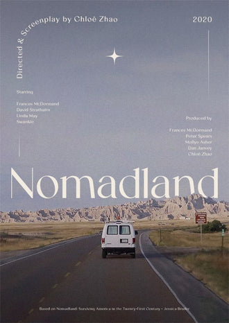 Nomadland Movie Print Cinematic Wall Print