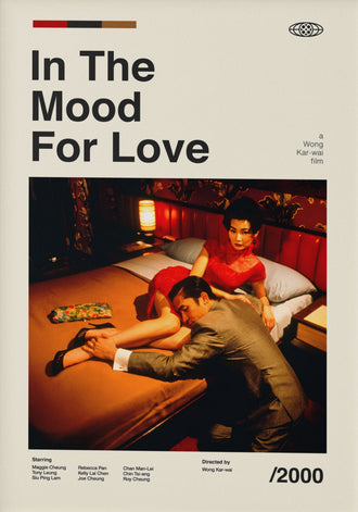 In The Mood For Love Print – Cinematic Wall Décor, Heritage Movie Poster Decor