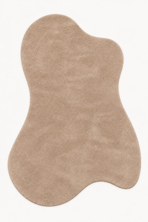Amorphous Puffy Modern Irregular Area Rug