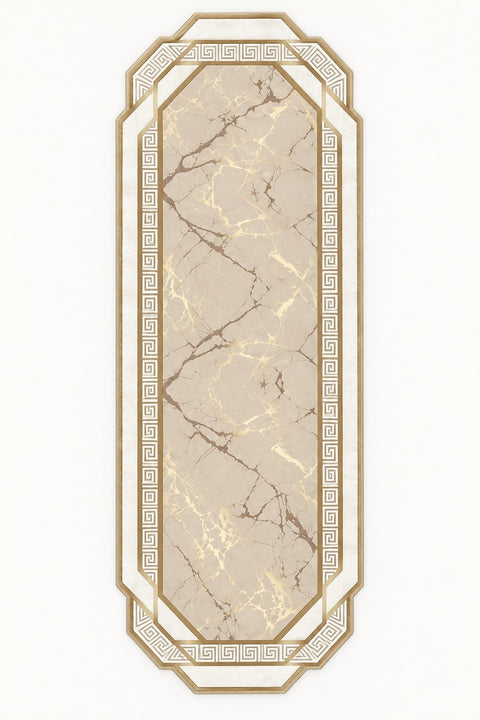 Geometric Abstract Runner Rug