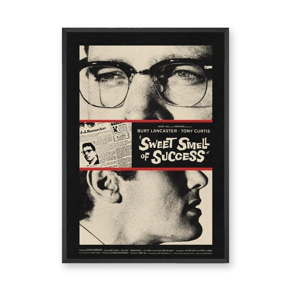 Movie Typography Vintage Wall Art – Sweet Smell of Success Print