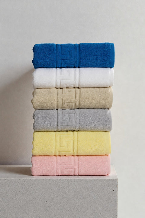 Solid Cotton Hand Towel Set of 6 – Myra Mix