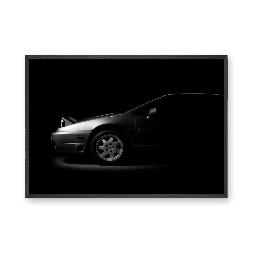 Sports Coupe Photography Modern Wall Art – Dark Minimalist Car Print