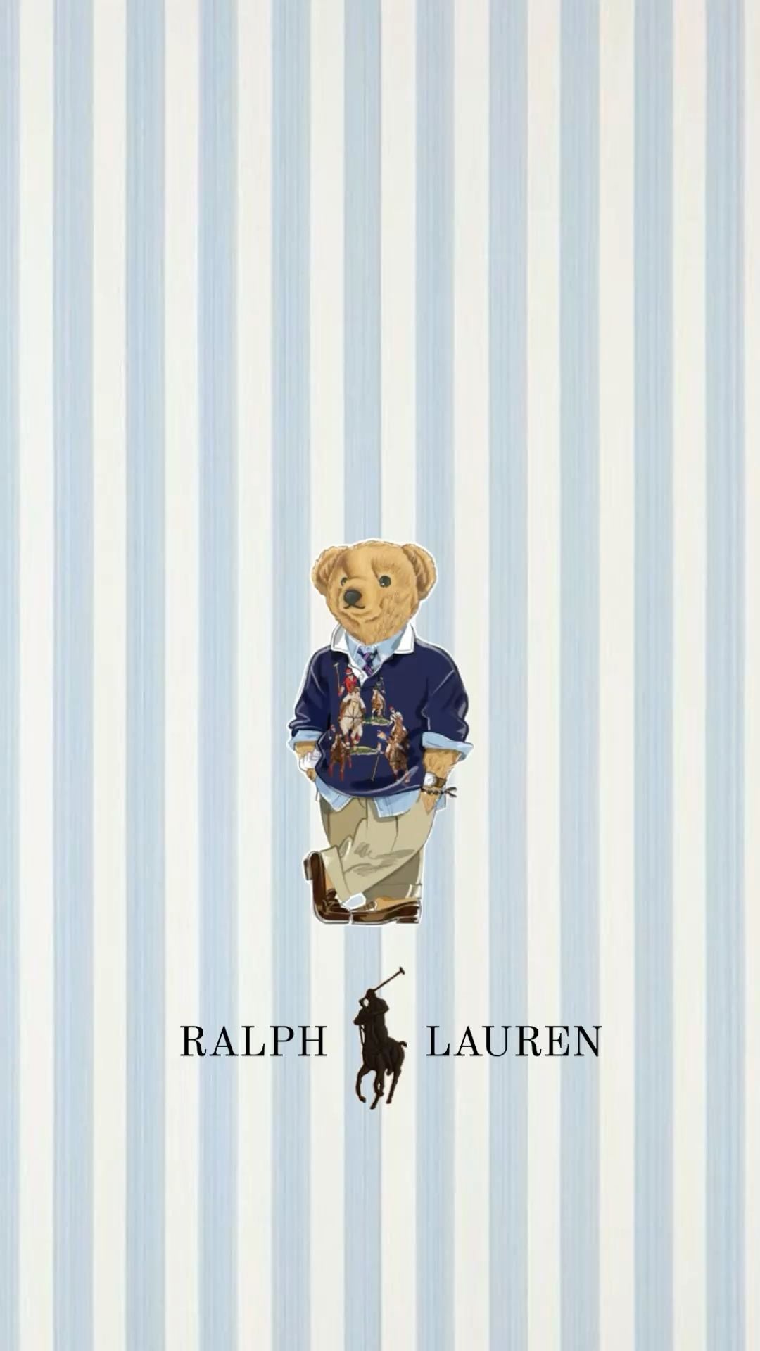 Ralph Lauren Bear Aesthetic Wall Poster | Fashion Wall Décor for Stylish Home Decor