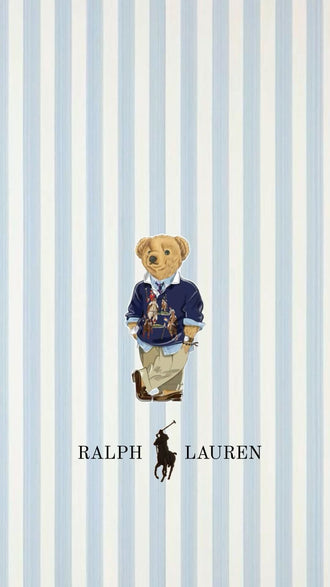 Ralph Lauren Bear Aesthetic Wall Poster | Fashion Wall Décor for Stylish Home Decor