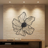 Open Blossom Flower metal wall art – image 1