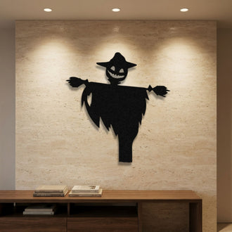 Scarecrow Metal Wall Art – Halloween Wall Decor