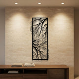 Branches Tall Panel metal wall art – image 1