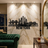 New York Skyline metal wall art – image 1