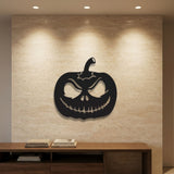 Jack-o'-Lantern metal wall art – image 1