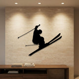 Skier Jump metal wall art – image 1