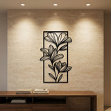 Lily Blossom Panel metal wall art – image 1