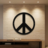 Peace Sign metal wall art – image 1
