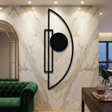 Half Circle and Sun metal wall art – image 1