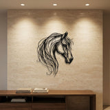 Horse Head metal wall art – image 1