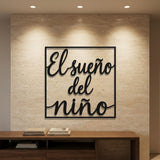 El Sueño del Niño metal wall art – image 1