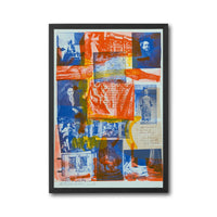 100 Years Historical Art Collage Pop Art Print Wall Print