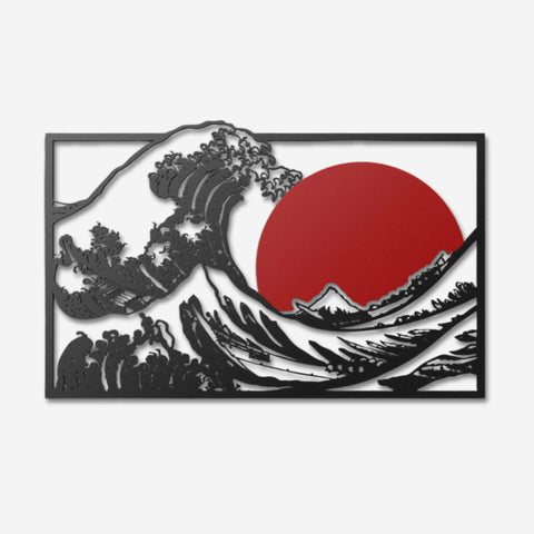 The Great Wave of Kanagawa Metal Wall Art