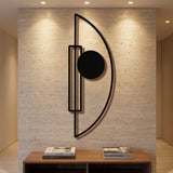 Half Circle and Sun metal wall art – image 2