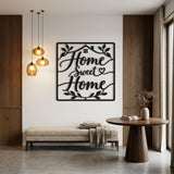 Home Sweet Home Script metal wall art – image 2
