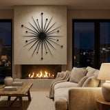 Atomic Starburst metal wall art – image 2