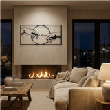 Creation of Adam Hands metal wall art – image 2