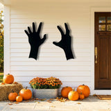 Zombie Hands metal wall art – image 2