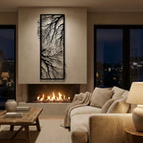 Branches Tall Panel metal wall art – image 2