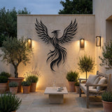 Rising Phoenix metal wall art – image 2