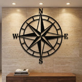 Compass Rose metal wall art – image 2