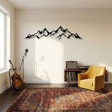 Mountain Range Silhouette metal wall art – image 2