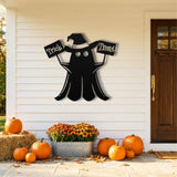 Trick or Treat Ghost metal wall art – image 2