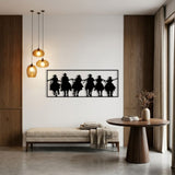 Cowboy Riders Panel metal wall art – image 2