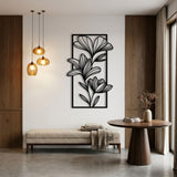 Lily Blossom Panel metal wall art – image 2