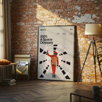 2001 A Space Odyssey Movie Print, Iconic Sci-Fi Artwork, Retro Film Wall Print, Space Odyssey Fine Print