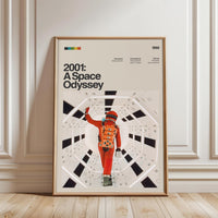 2001 A Space Odyssey Movie Print, Iconic Sci-Fi Artwork, Retro Film Wall Print, Space Odyssey Fine Print