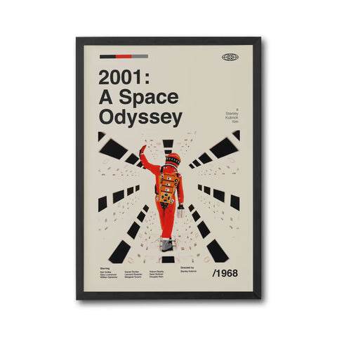 2001: A Space Odyssey Heritage Wall Poster Wall Poster