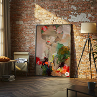2020 Expressive Woman Portrait Home Art Wall Poster Print