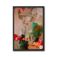 2020 Expressive Woman Portrait Home Art Wall Poster Print
