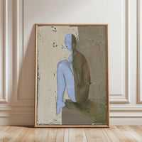 2022 Pon Non-Figurative Human Figure Wall Print Poster