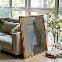 2022 Pon Non-Figurative Human Figure Wall Print Poster