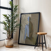 2022 Pon Non-Figurative Human Figure Wall Print Poster