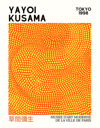 Yayoi Kusama Tokyo 1998 Décor Poster – Pop Art Wall Print from Musée d’Art Moderne de Paris