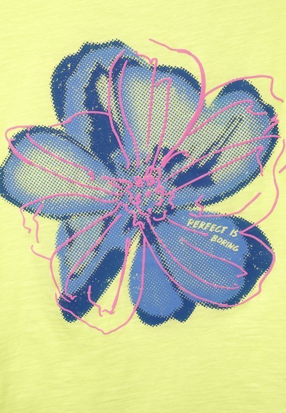 Is Boring Quote Wall Print Pop Art Flower Illustration Décor Poster
